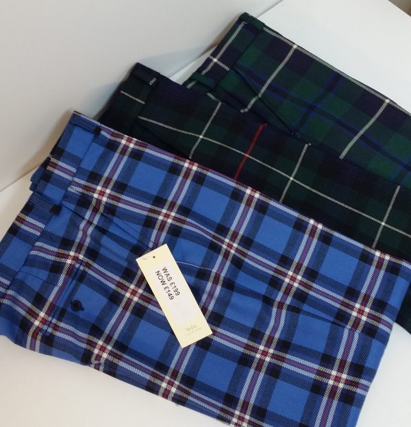 Made To Measure Tartan Trousers 