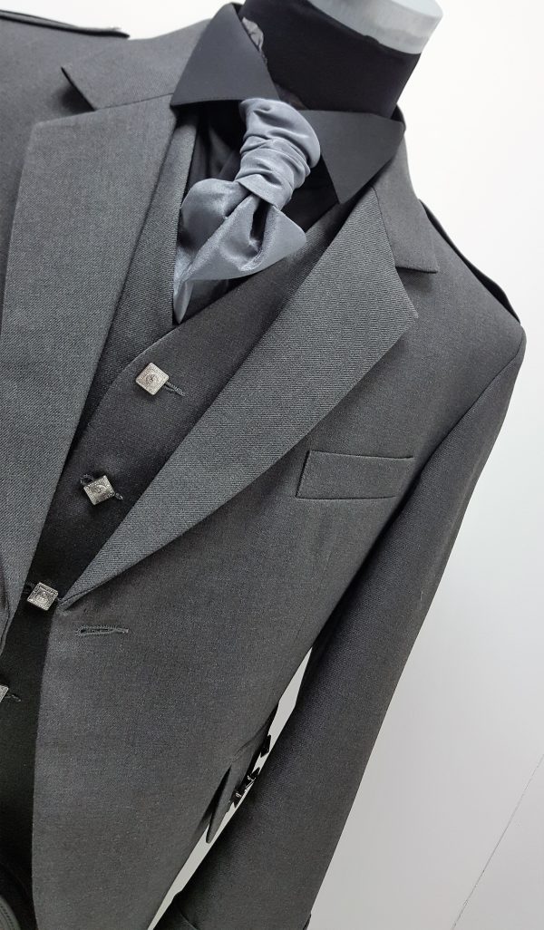 Grey Argyll Jacket & Vest